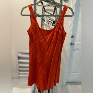 Orange Culottes Jumper